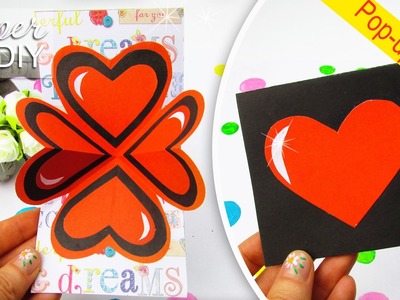 DIY POP UP CARD For Your Love