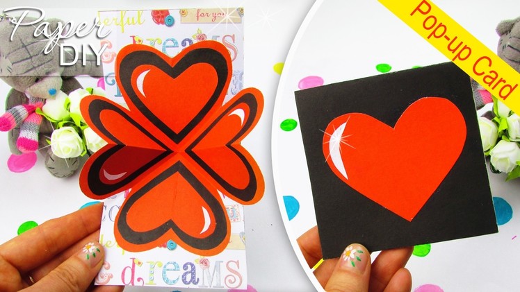 DIY POP UP CARD For Your Love