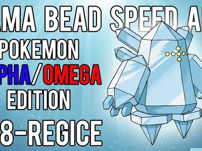 Hama Bead Speed Art | Pokemon | Alpha.Omega | Timelapse | 378 - Regice (Legendary)