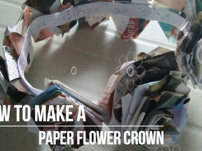 How To Make A Paper Flower Crown