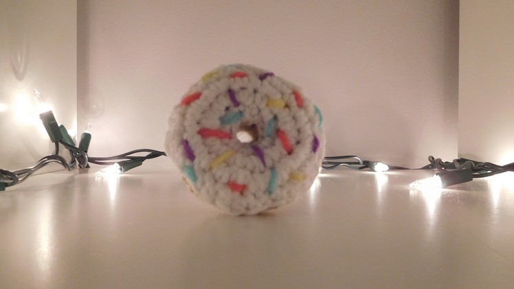 Mini Crochet Doughnut.Keychain Tutorial