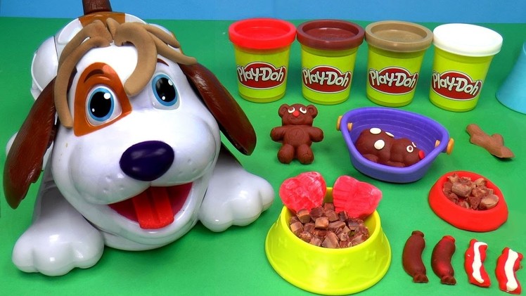 Play doh art for kids | How to Make Play Dough Dog.