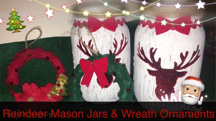 12 Crafts of Christmas Mason Jar decor E4