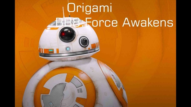 BB8 origami