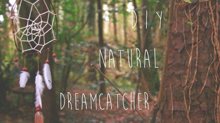 D.I.Y All Natural Dreamcatcher