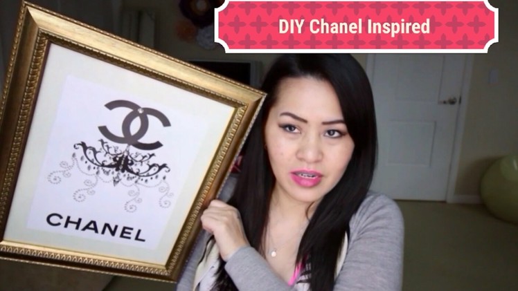 DIY Chanel Inspired Wall Decor