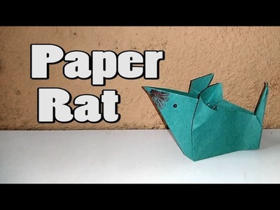 DIY Crafts || Paper Rat || Paper Crafts || Origami Rat || Origami Easy