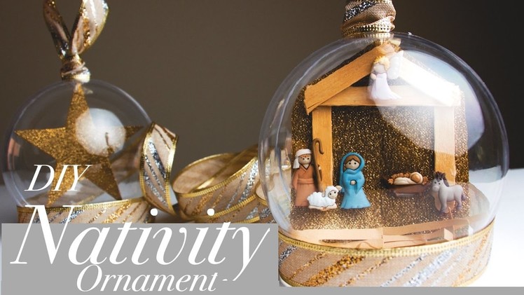 DIY Nativity Ornament