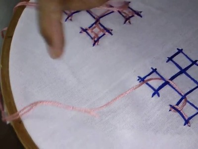 Hand embroidery- kutch work motif-leisha's galaxy.