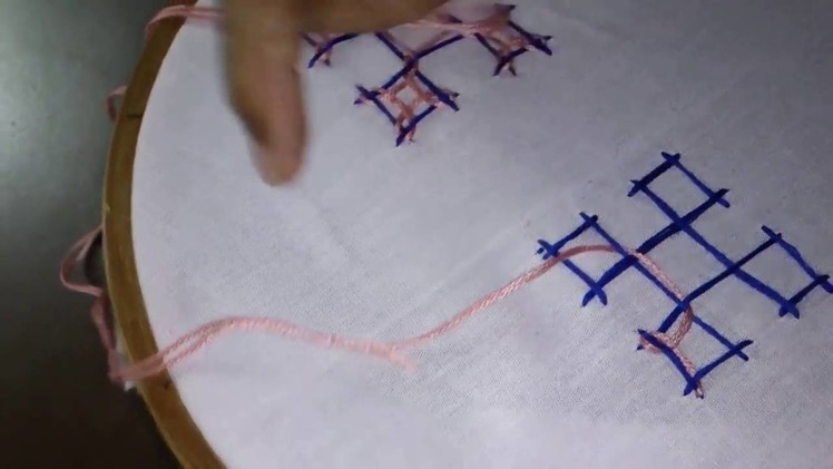 Hand embroidery- kutch work motif-leisha's galaxy.