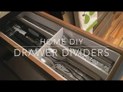 HOME DIY  Dollar Tree DRAWER DIVIDER UNDER $10