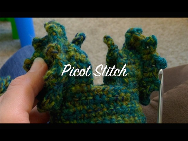 How to Crochet Amigurumi: Picot Stitch