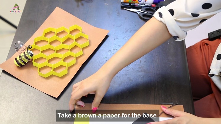 How to make a Bee Hive: Art & Craft- Creative Activity