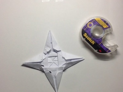 How to make a origami ninja star (Naruto style)