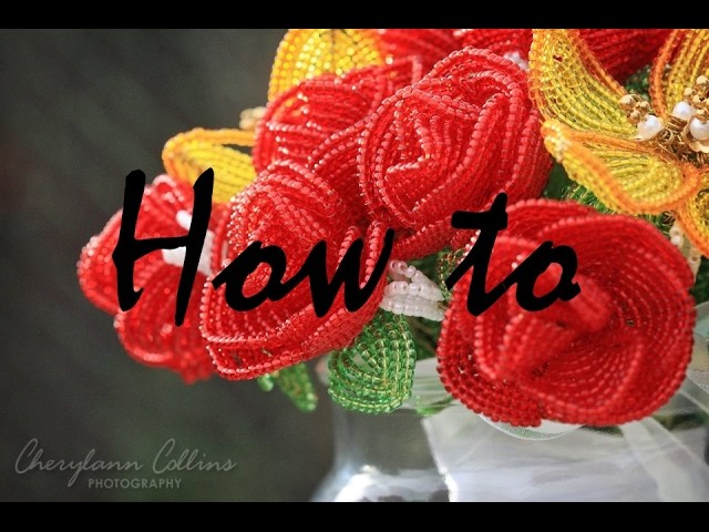 How to Make Beaded Roses