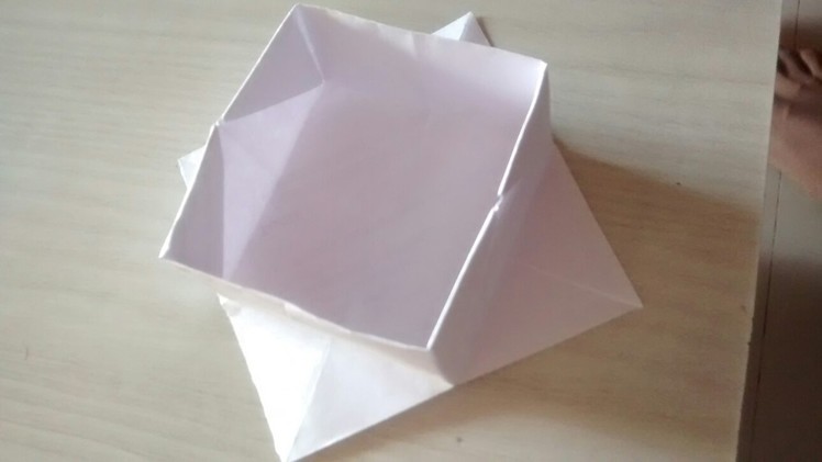 How to make paper box easy