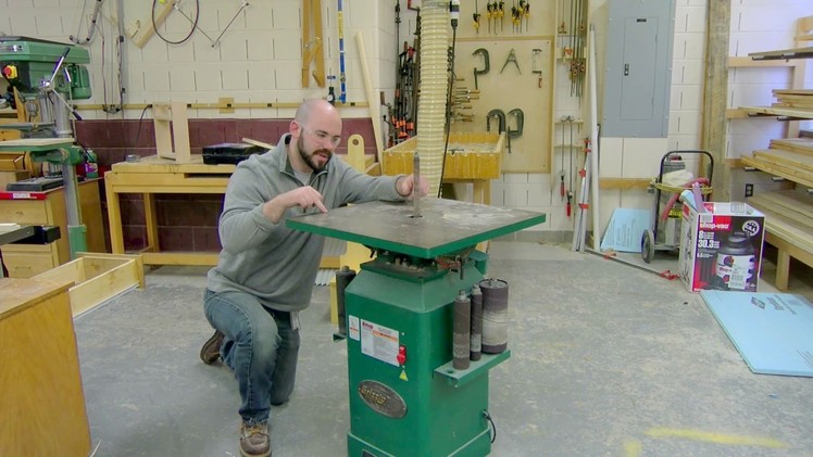 How to use Oscillating Spindle Sander and safety