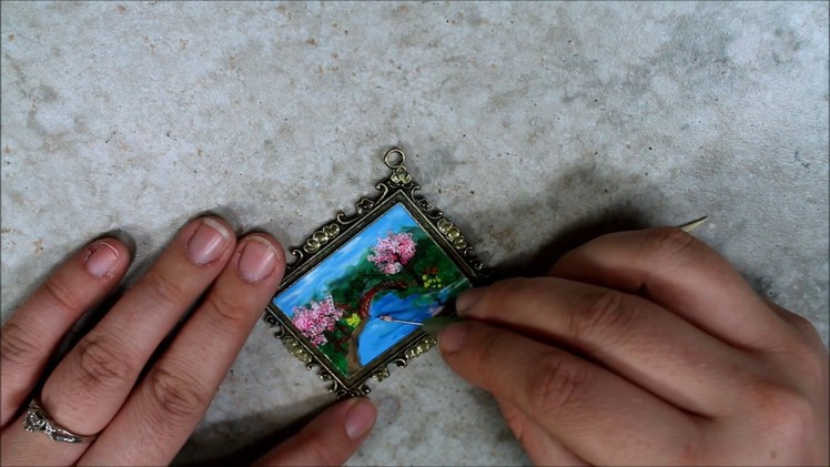 Polymer Clay Speed Painting.Sung Kim Pt.2