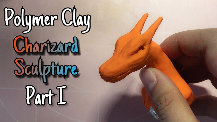 Polymer Clay Timelapse - Charizard Sculpture Part I (Pokemon)