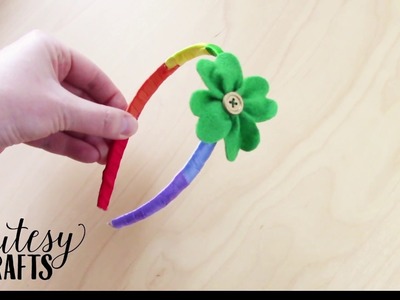 St. Patrick's Day Craft - Rainbow Headband