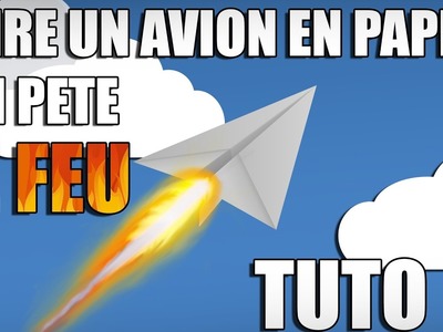 #1 How to make a paper plane-Comment faire un avion en papier