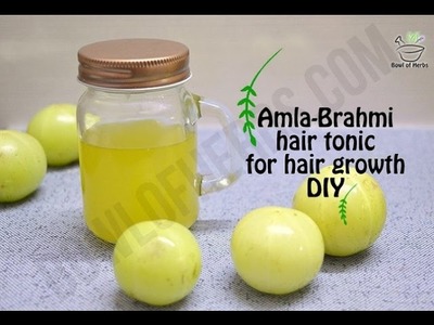 Amla Brahmi hair oil - Hair care DIY