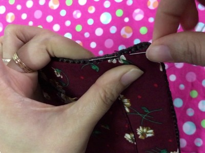 Cách khâu lót túi giấu chỉ (how to sew blind stitch)