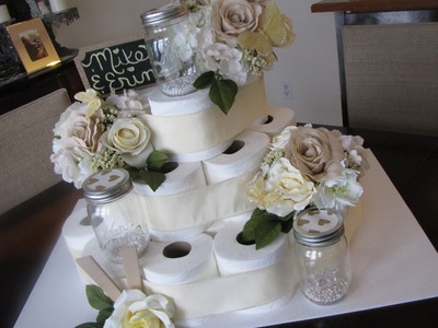 DIY Bridal Shower Cake