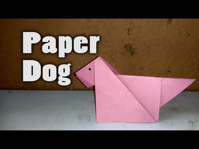 DIY Crafts || Paper Dog || Paper Crafts || Origami Dog || Origami Easy