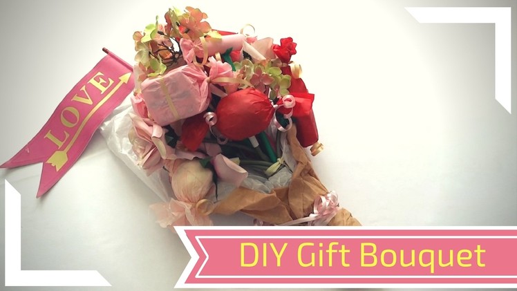 DIY Custom Flower Gift Bouquet