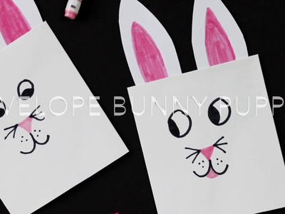 DIY Easter Bunny Envelope Puppets