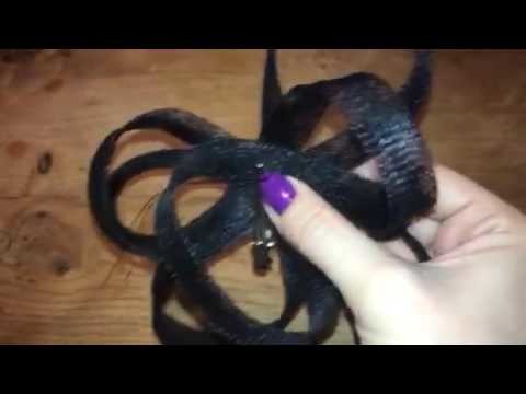 DIY Fascinator, how to make a loop feather headpiece tutorial