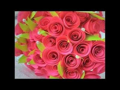DIY Paper Flower Bouquet Ideas