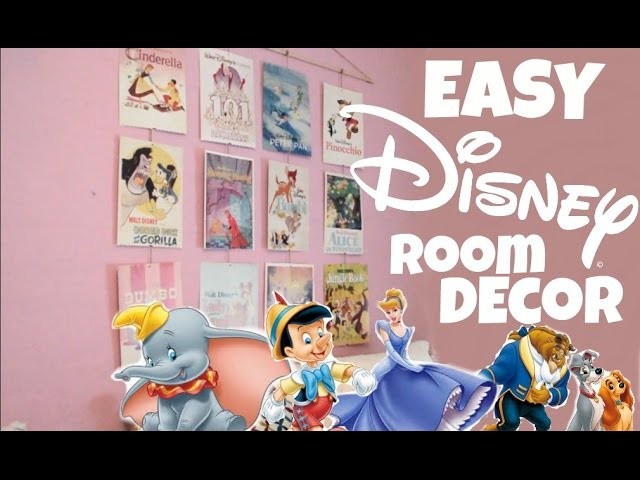 Easy DIY Disney Room Decor | DIY With ME