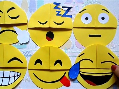 Easy paper craft: DIY emoji bookmark corners | Easy back to school supplies | Maison Zizou