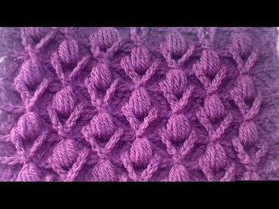 How to crochet stitch puff