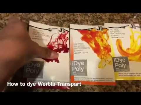 How to dye Worlba Transpart
