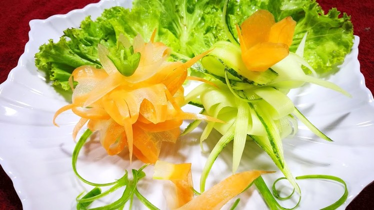 How to Mack carrot   flower - vegetable  Design Ornament