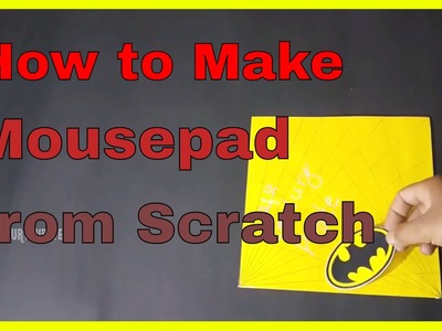How To Make a Mousepad at Home | DIY Mousepad From Scratch | From Paper