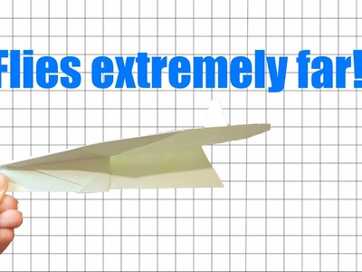 How To Make a Paper Airplane That Flies Extremely Far - Own design