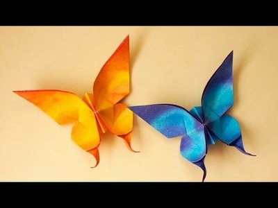 How to make a paper butterfly? esy paper butterfly , paper work, decor, home decoration free
