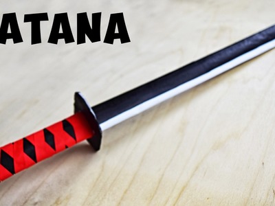 How to Make a Paper Katana - Japanese Katana Sword
