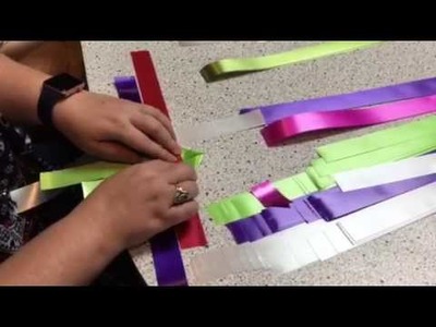 How to make a ribbon star