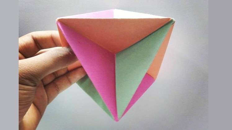 How to Make a Simple Origami Spinner - Easy & Fun Origami Tutorials Creative Ideas