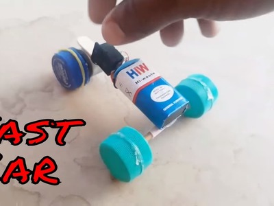 How to make DC MOTOR CAR | Awesome Super Fast Car