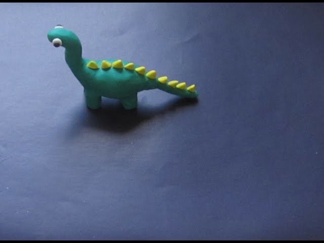 How to make dinosaur with clay  |  Clay Modelling Dinosaur