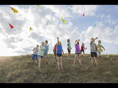 How to make paper airplane fly the world record 1000 feet   # Easy Paper Air