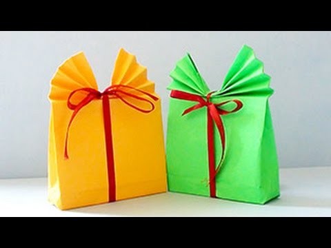 How to Make Paper GIFT BAG | DIY Paper Crafts and Arts