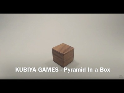 How To Solve The Pyramid In a Box Puzzle - BY KUBIYA GAMES
