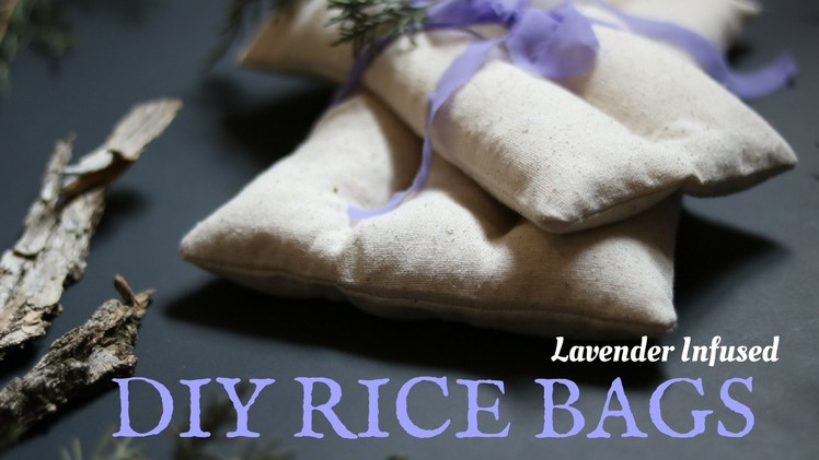 Lavender Infused - DIY Rice Bag - Heat therapy  or Ice-pack